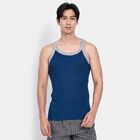 Men's 100% Cotton Gym T-Shirt, Teal Blue, small