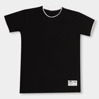 Boys' Half Sleeves T-Shirt , Black, small image number null