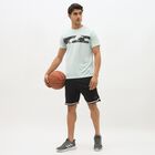 Men's Light Mint Green Crew Neck Graphic T-Shirt, हल्का हरा, small image number null
