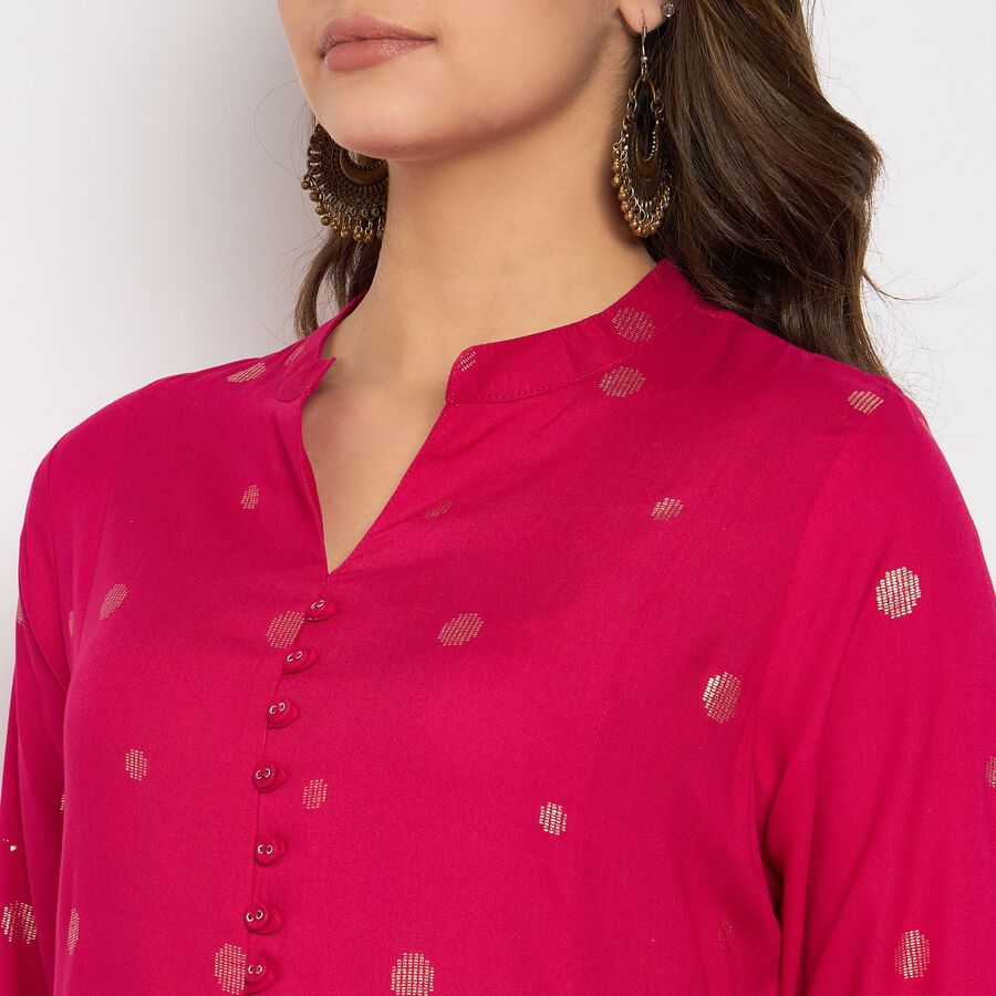 Ladies' Kurta, Fuchsia, large image number null
