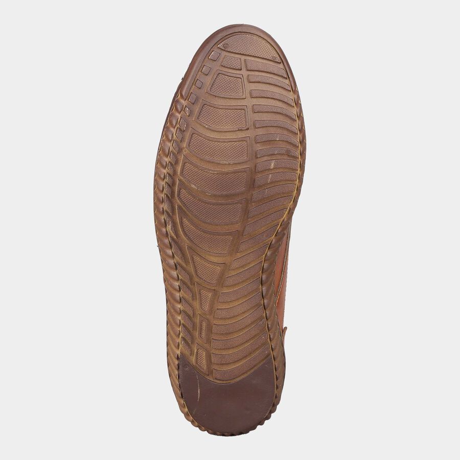 Men Lace-Ups Casual Shoes, Tan, large image number null