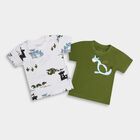 Infants' 100% Cotton T-Shirt, Olive, small image number null