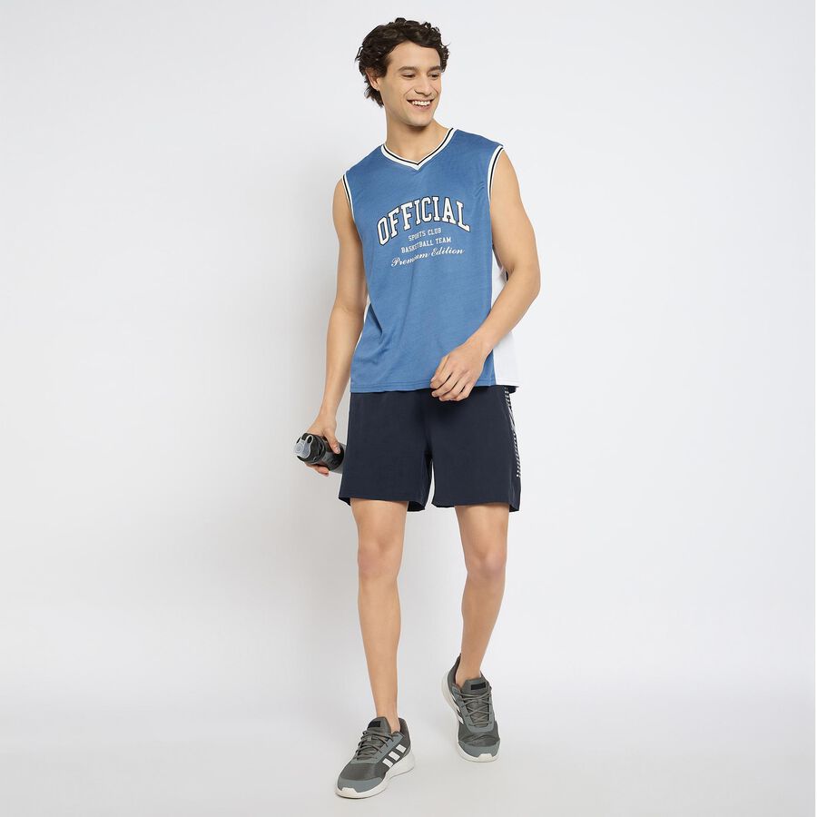 Men's T-Shirt, Mid Blue, large image number null