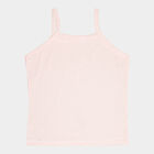 Girls Cotton Vest, Light Pink, small image number null