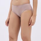 Women's Soft Beige Hipster Panty, Brown, small image number null