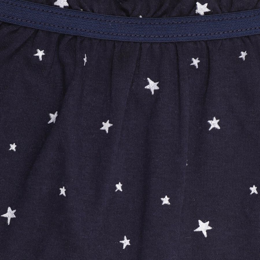 Girls' 100% Cotton Bloomer, नेवी ब्लू, large image number null