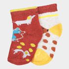 Infants Solid Socks, Red, small image number null