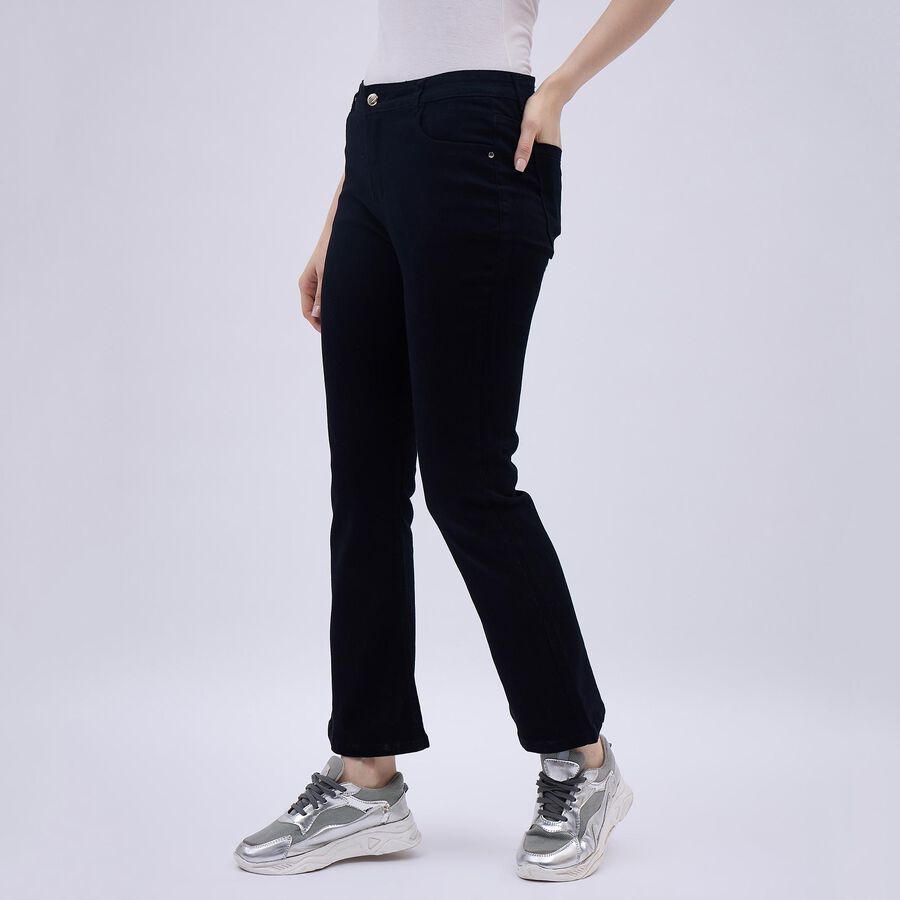 Ladies' Jeans, Black, large image number null