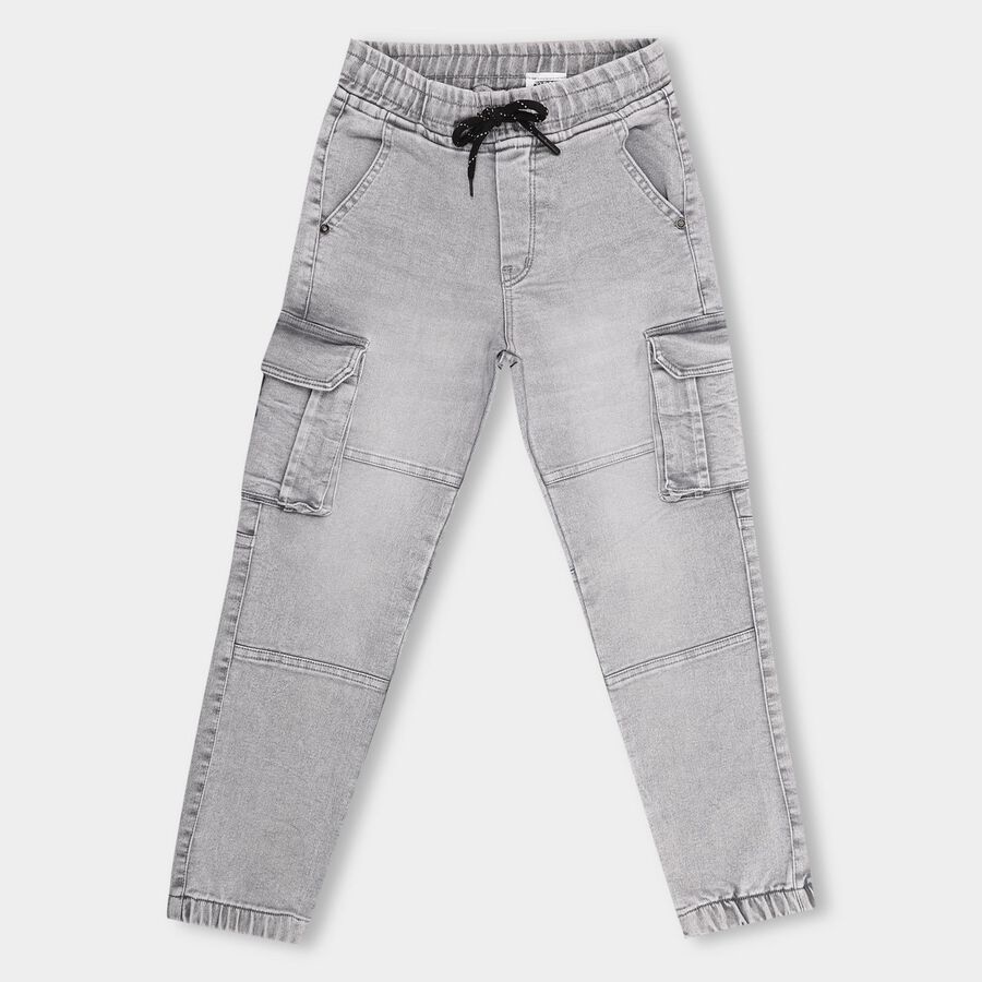 Boys' Jeans, Light Grey, large image number null