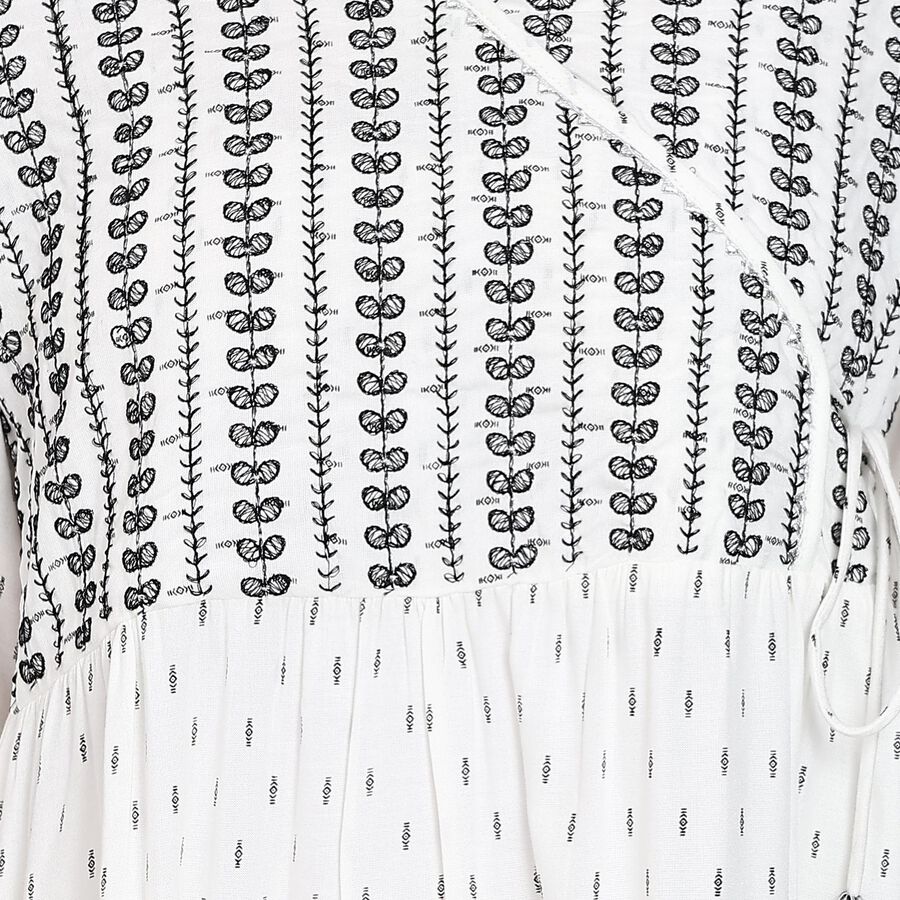 Ladies' Kurta Pyjama Set, Off White, large image number null