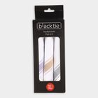 Men's White Cotton Striped Handkerchief Pack, White, small