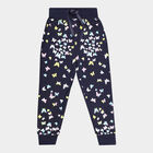Girls All Over Print Pyjama, Navy Blue, small image number null