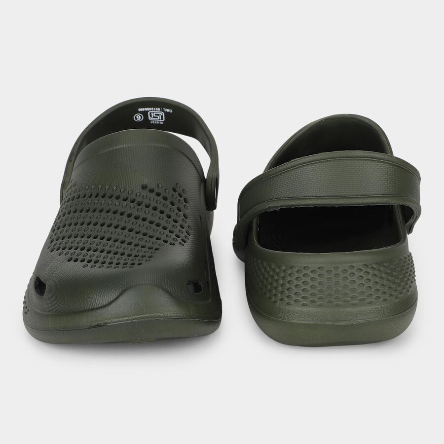 Men's Slipper, Olive, large