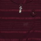 Girls' T-Shirt, Wine, small