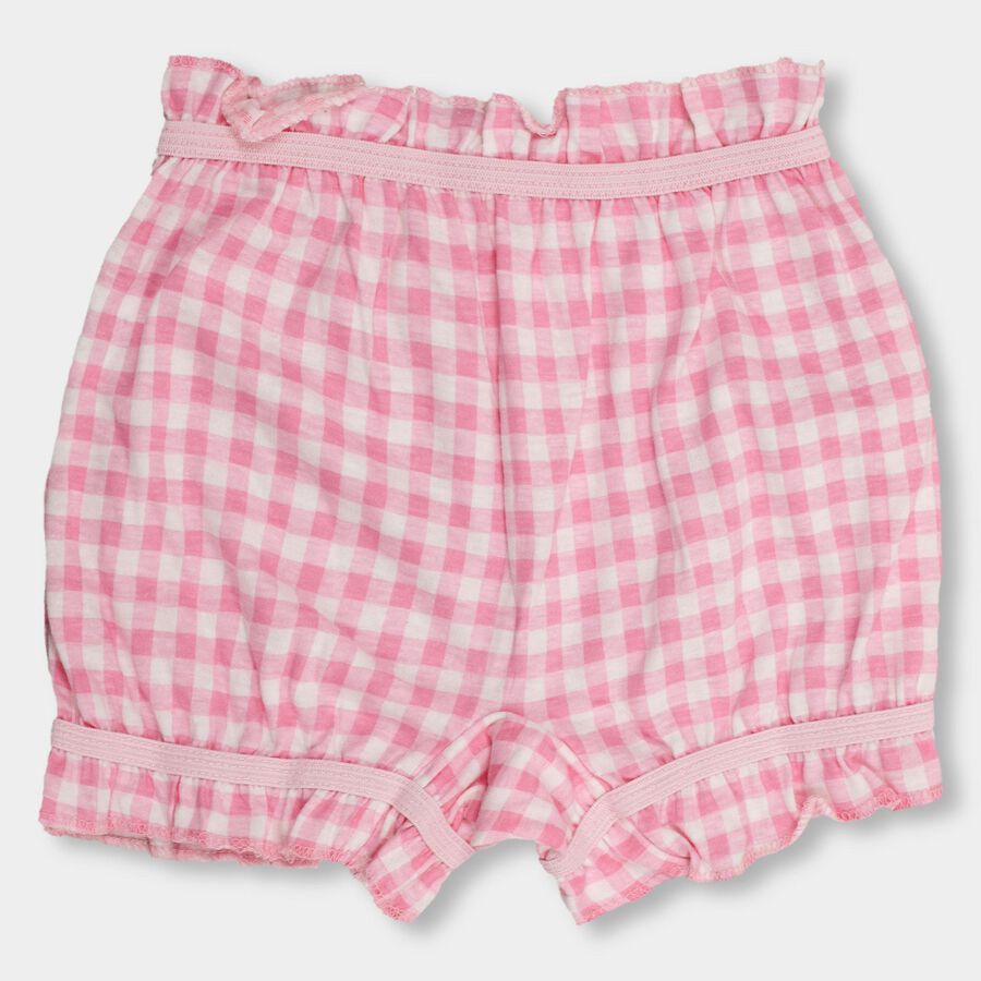 Girls' 100% Cotton Bloomer , Pink, large image number null
