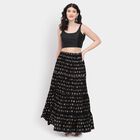 Ladies' Lehenga Skirt , Black, small image number null