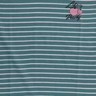 Girls' T-Shirt, गहरा हरा, small