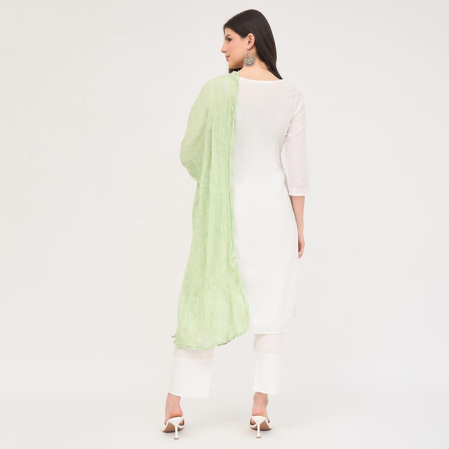 Ladies' Regular Dupatta, Light Green, large image number null