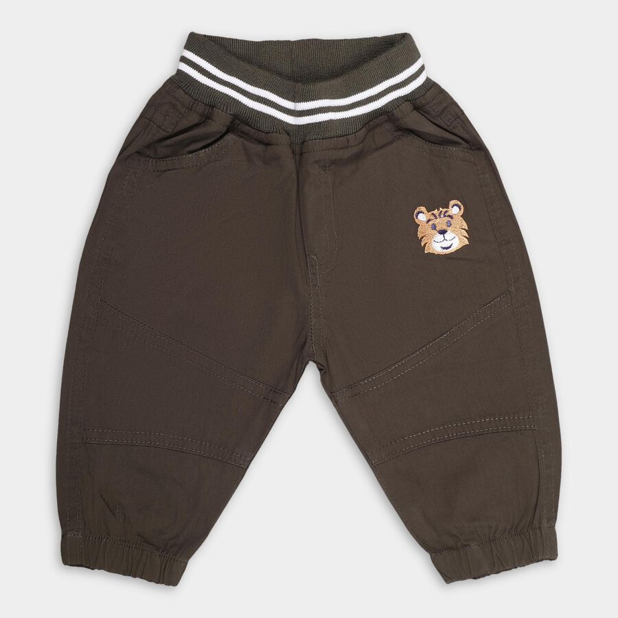 Infants'Trouser, Olive, large image number null