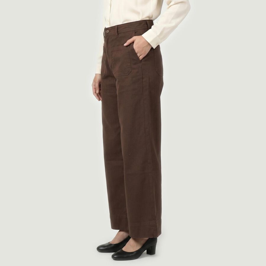 Ladies' Trouser, Brown, large