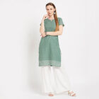 Cotton Straight Kurta, Olive, small image number null