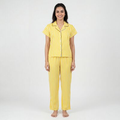 Women's Yellow Night Suit