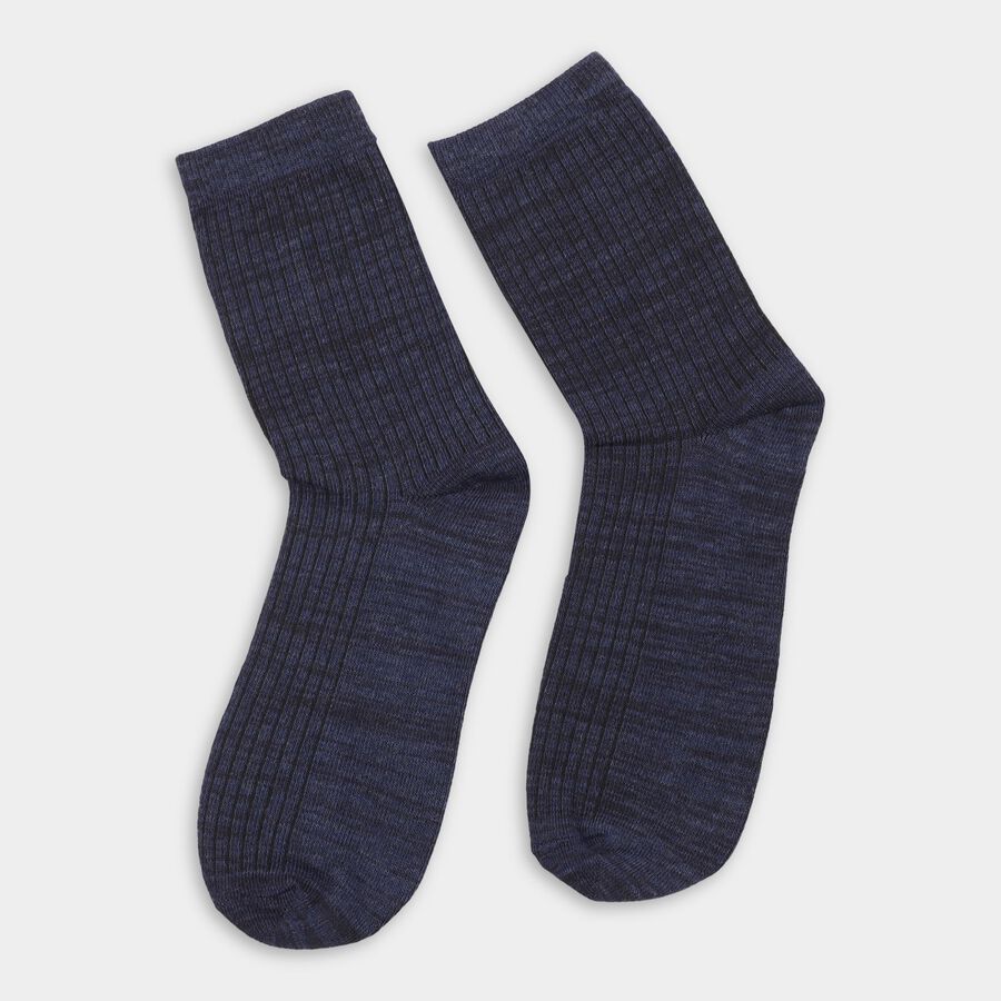 Men's Socks (Pack of 2), नेवी ब्लू, large image number null
