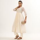 Ladies' Kurta, ऑफ व्हाइट, small image number null
