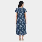 Women's Dark Blue Nighty, Dark Blue, small