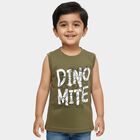 Boys' T-Shirt, Olive, small