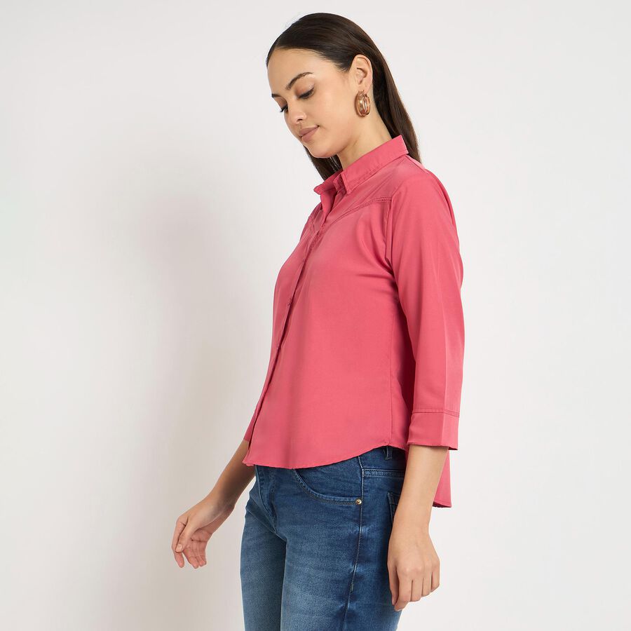 Ladies' Shirt , गुलाबी, large image number null