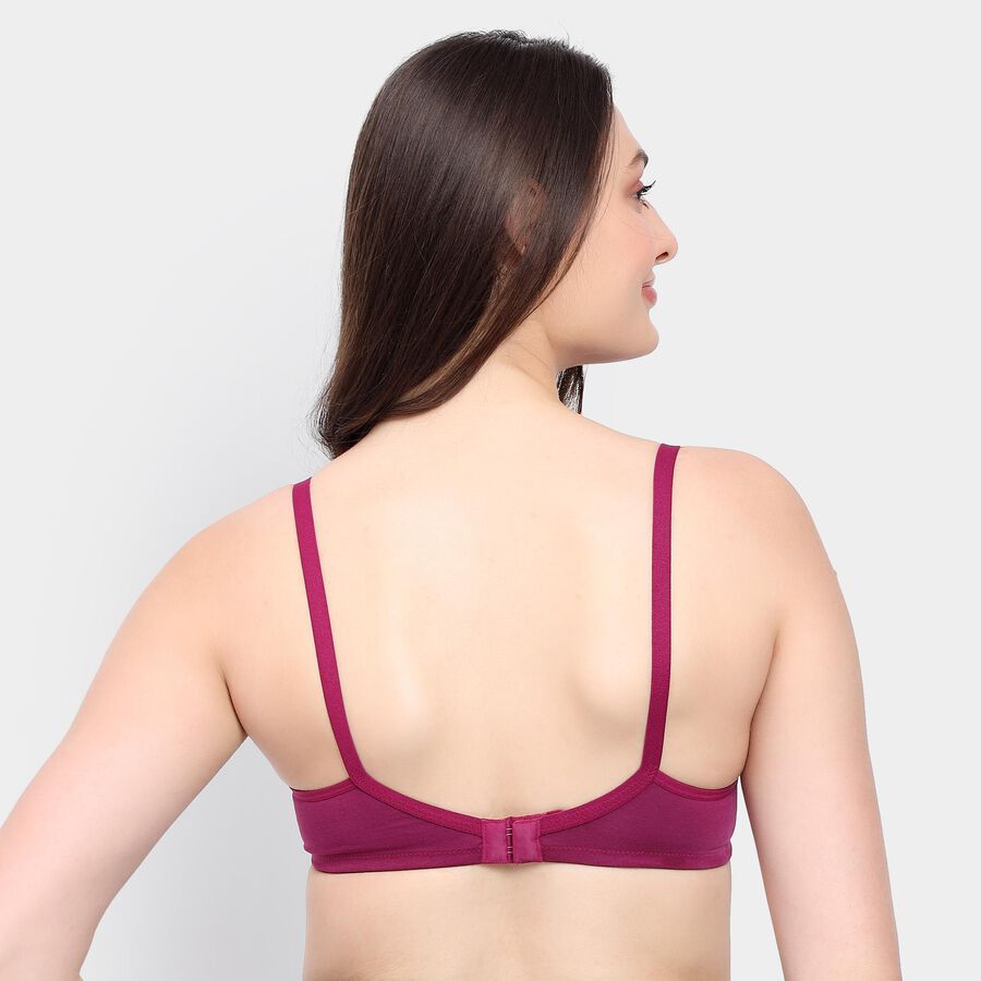 Ladies' Bra , Wine, large image number null