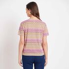 Round Neck T-Shirt, Pink, small image number null