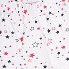 Girls' 100% Cotton Capri Set , नेवी ब्लू, small image number null