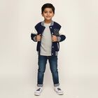 Boys' Sweatshirt, Navy Blue, small image number null