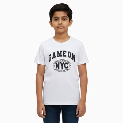 Boys' Half Sleeves T-Shirt