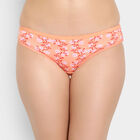 Cotton Printed Panty, Peach, small image number null