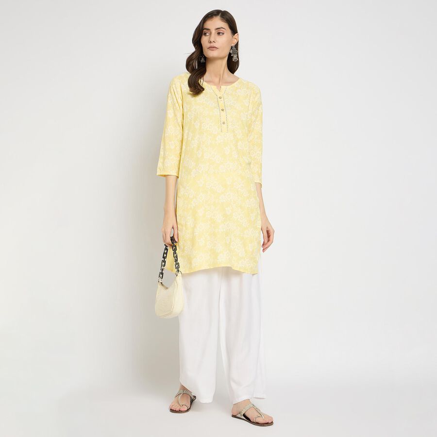 Ladies' Kurta , Yellow, large image number null