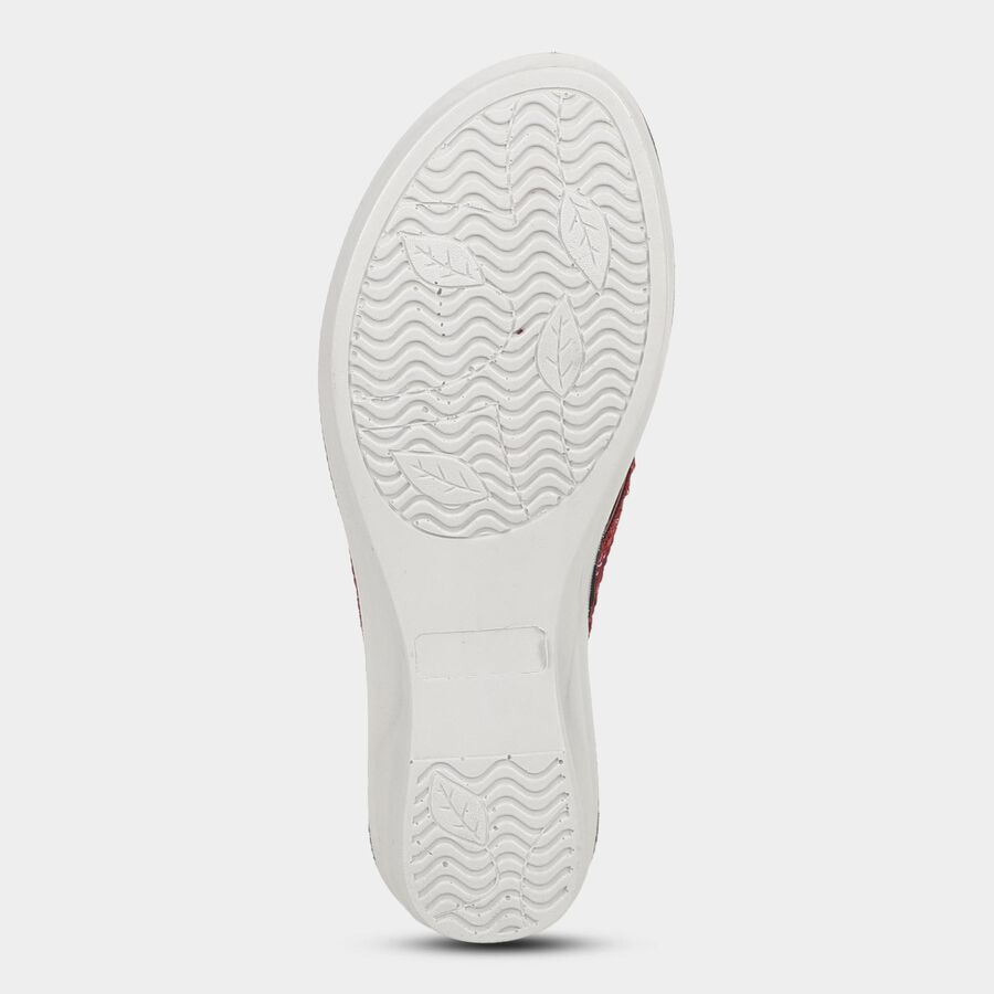 Ladies' Sandal, Maroon, large image number null