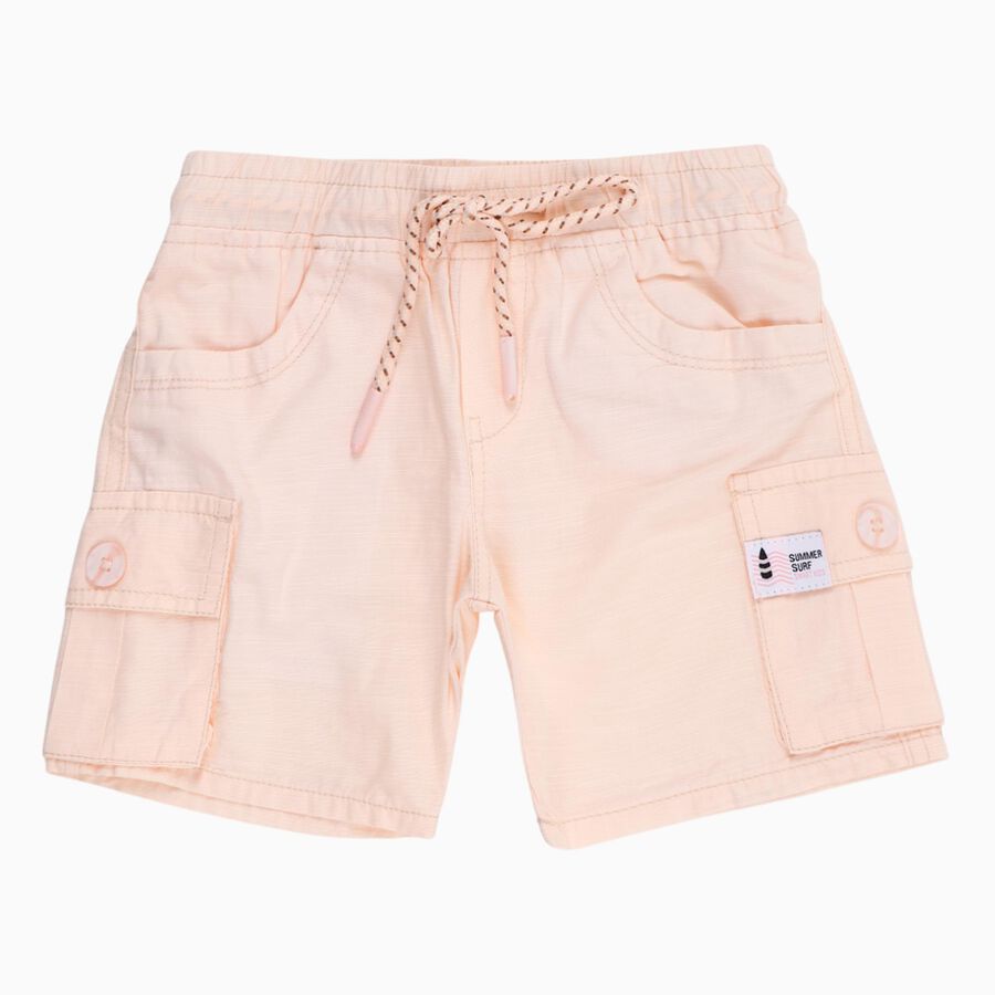 Boys' Bermuda, Peach, large image number null