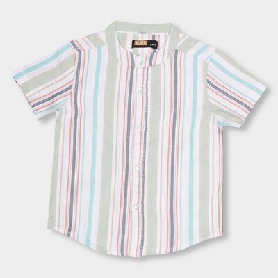 Boys' 100% Cotton Casual Shirt 
