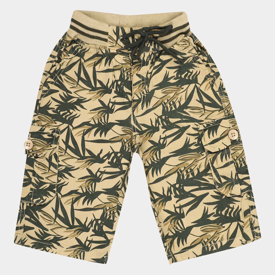 Boys Cotton Jamaican, ओलिव, large image number null