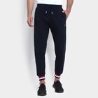 Solid Track Pants, Navy Blue, small image number null