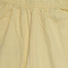 Infants' Yellow Regular Fit Graphic Printed Pyjama, पीला, small