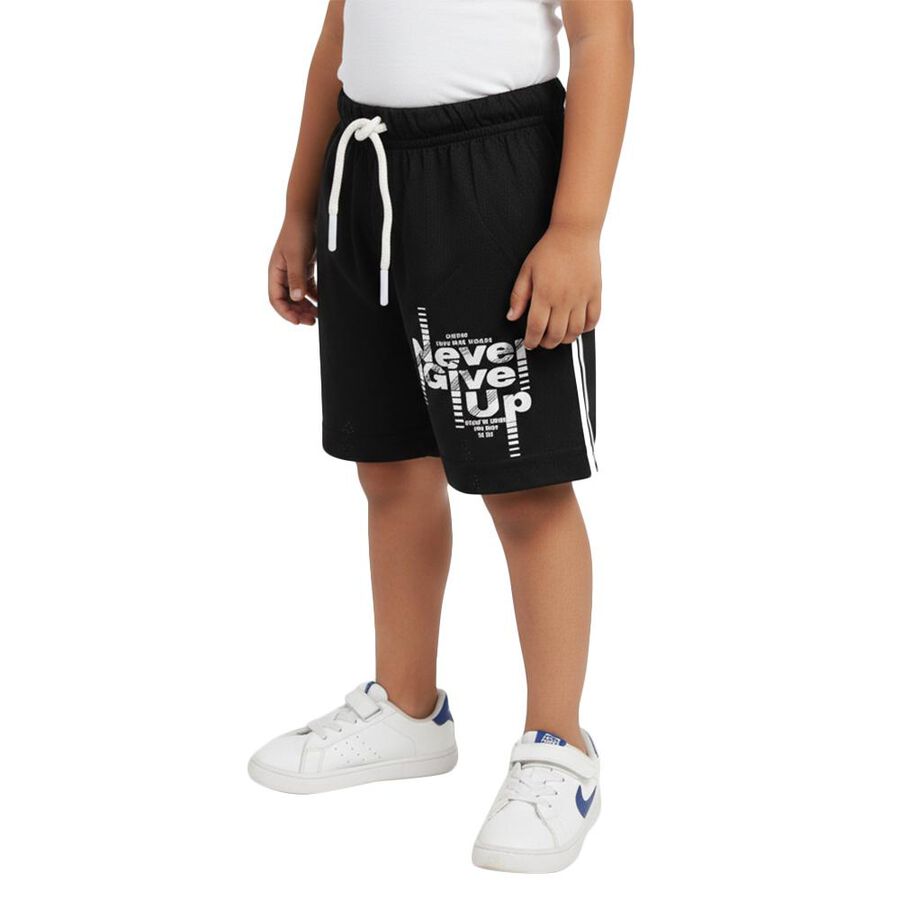 Boys' Bermuda, Black, large
