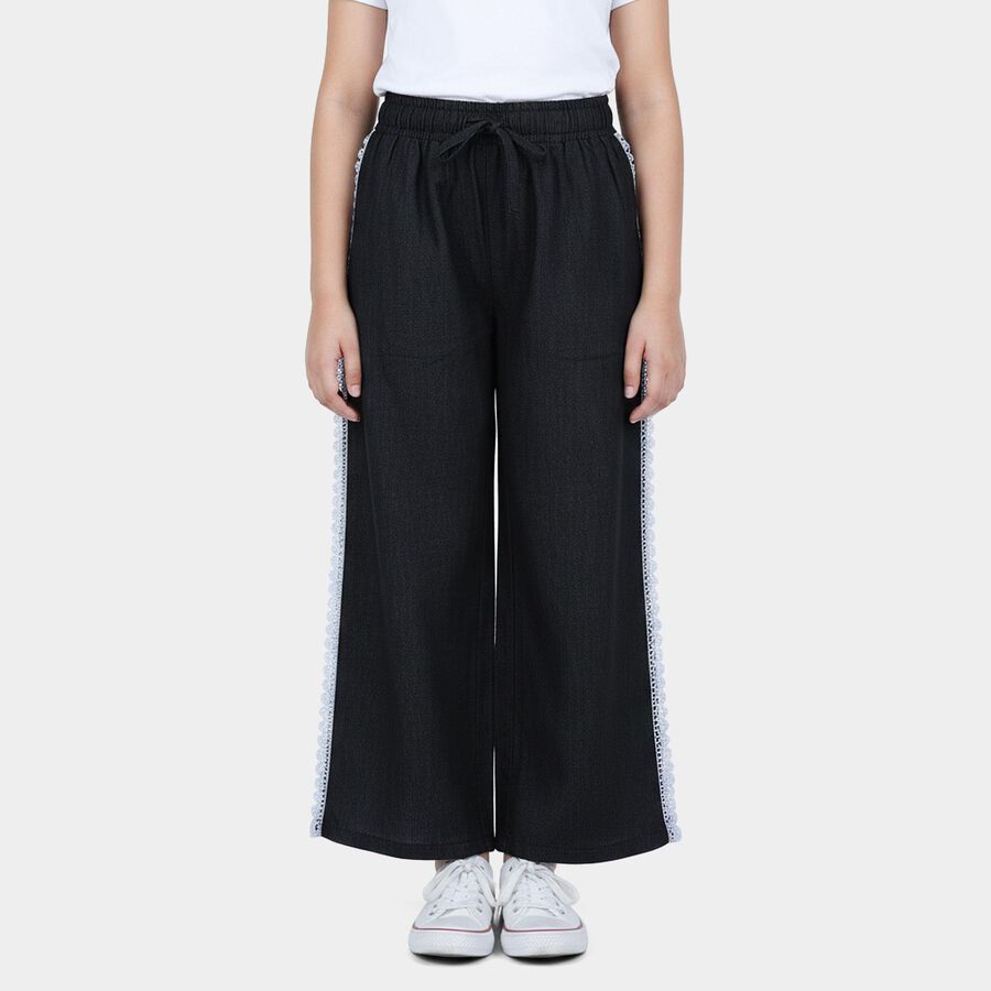 Girls' Jeans, Black, large