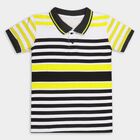 Boys' 100% Cotton Half Sleeves T-Shirt, पीला, small image number null