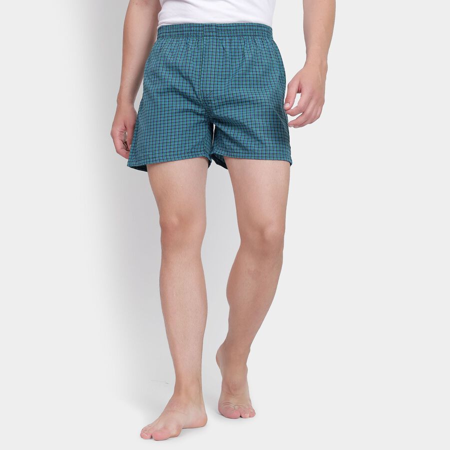 Men's Boxers, Mid Blue, large