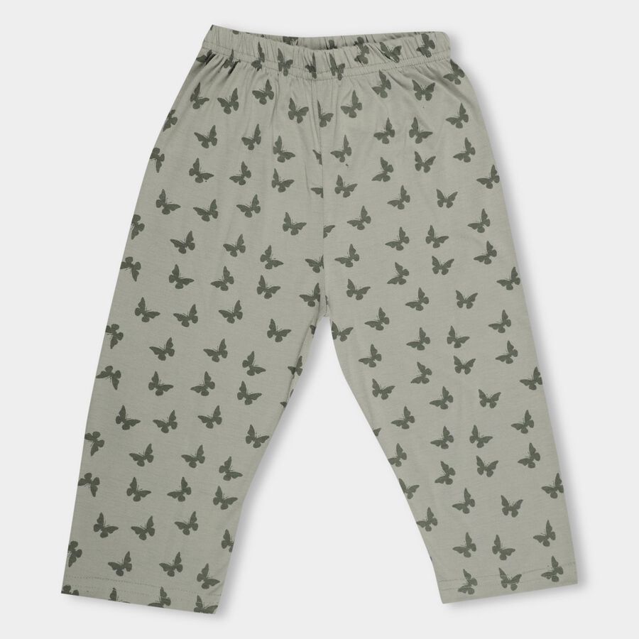 Girls' Capris, Light Green, large image number null