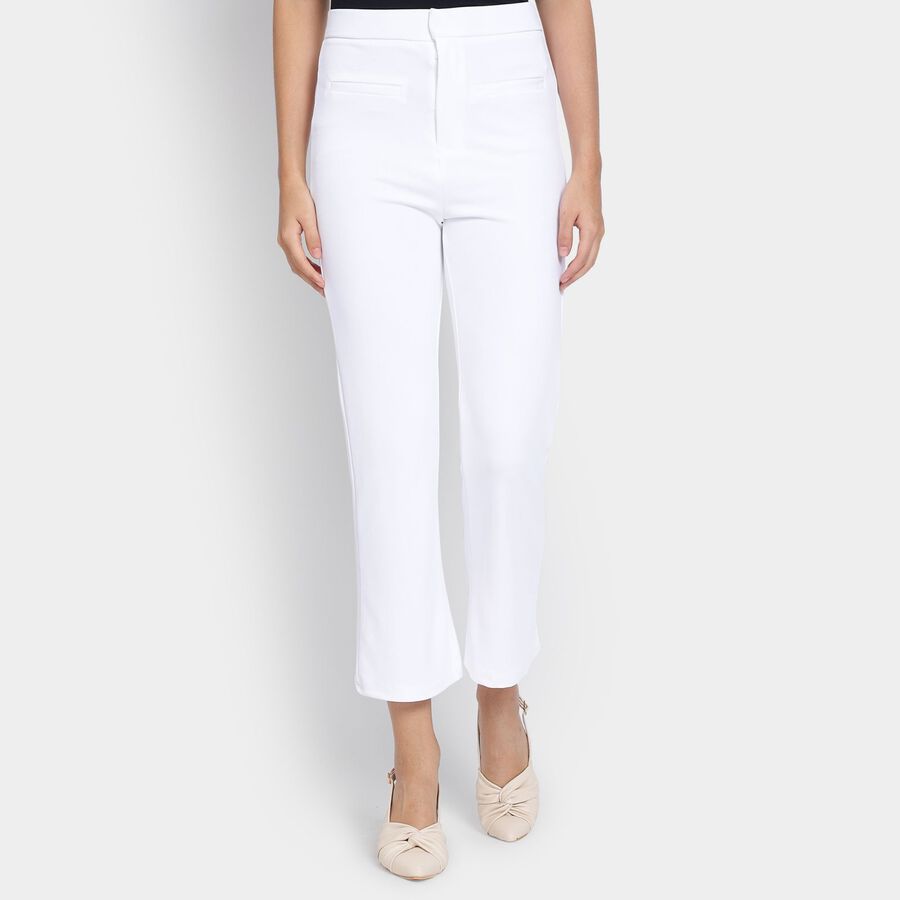 Ladies' Trousers, White, large image number null